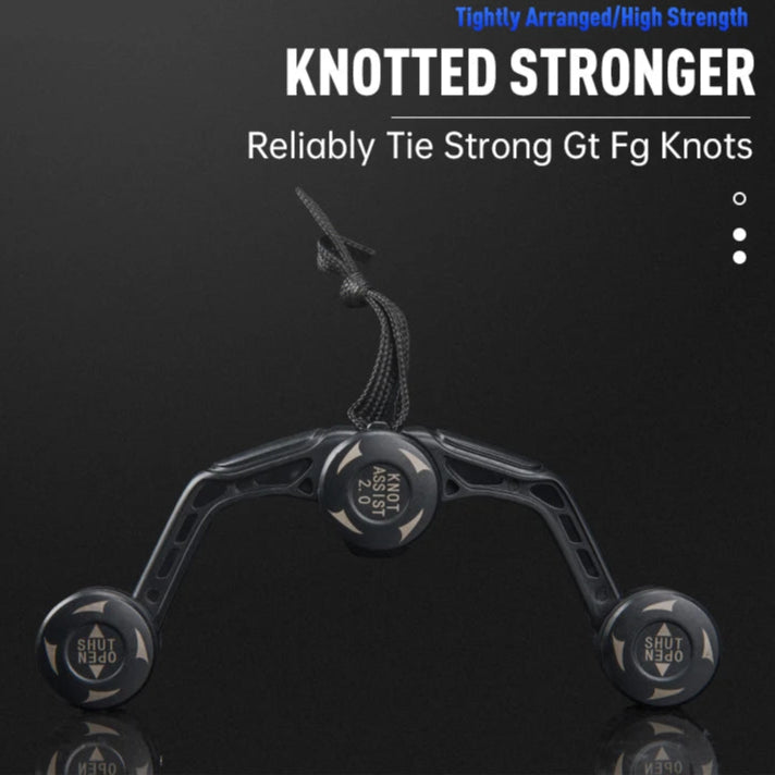 LEYDUN Knotter Tool for GT FG PR Knots – Compact Line Leader Connection Tool for Fishing