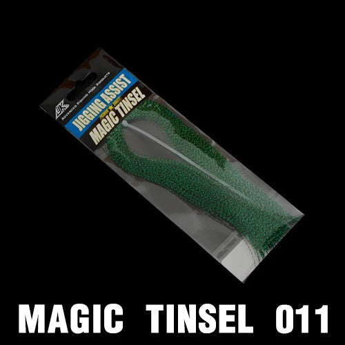 JK Glow UV Holographic Tinsel – Twisted Flashabou for Jig Hook Assist & Lure Making