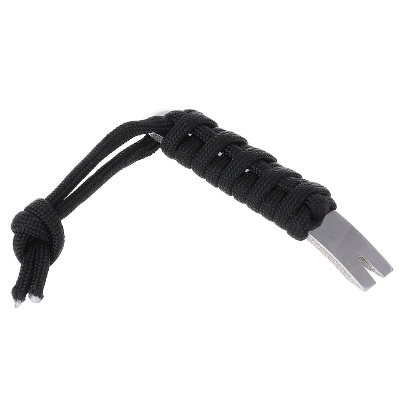 Mini Pocket Pry Bar with Paracord Grip and EDC Utility