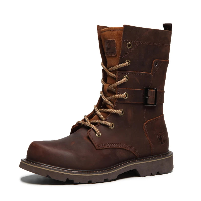 Waterproof Winter Trekking Boots for Outdoor Adventure & Tactical Performance