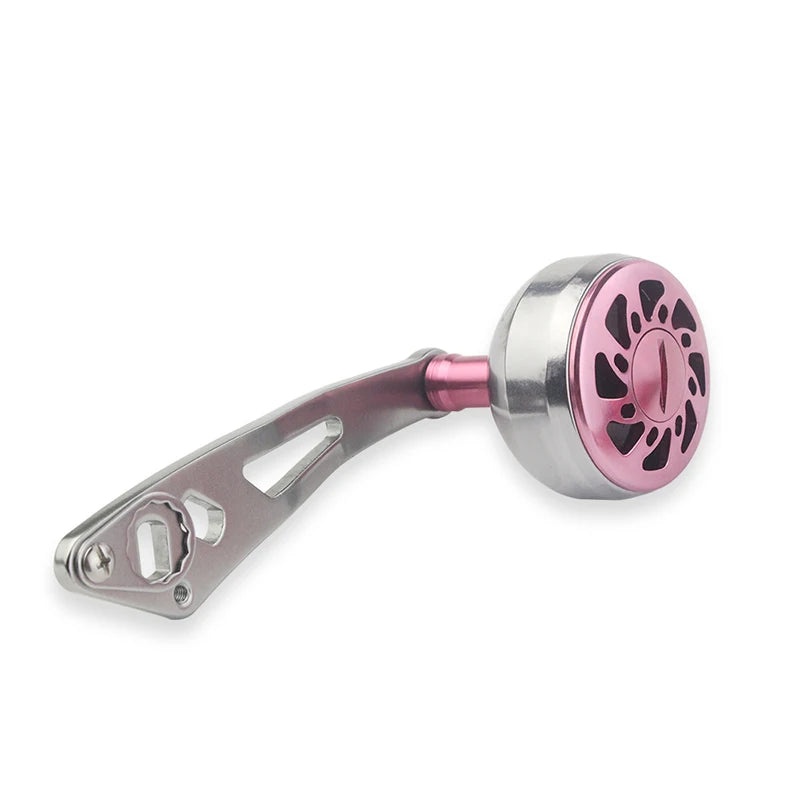 92MM Aluminium Reel Handle – 8x5mm Double-Hole for Baitcasting Reels