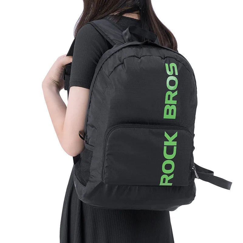 Foldable Rainproof Sports Backpack for Cycling and Travel