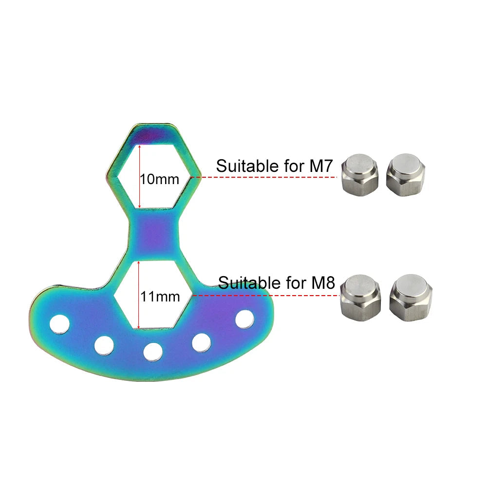 Fishing Reel Handle Cap Removal Tool – M7/M8 Wrench