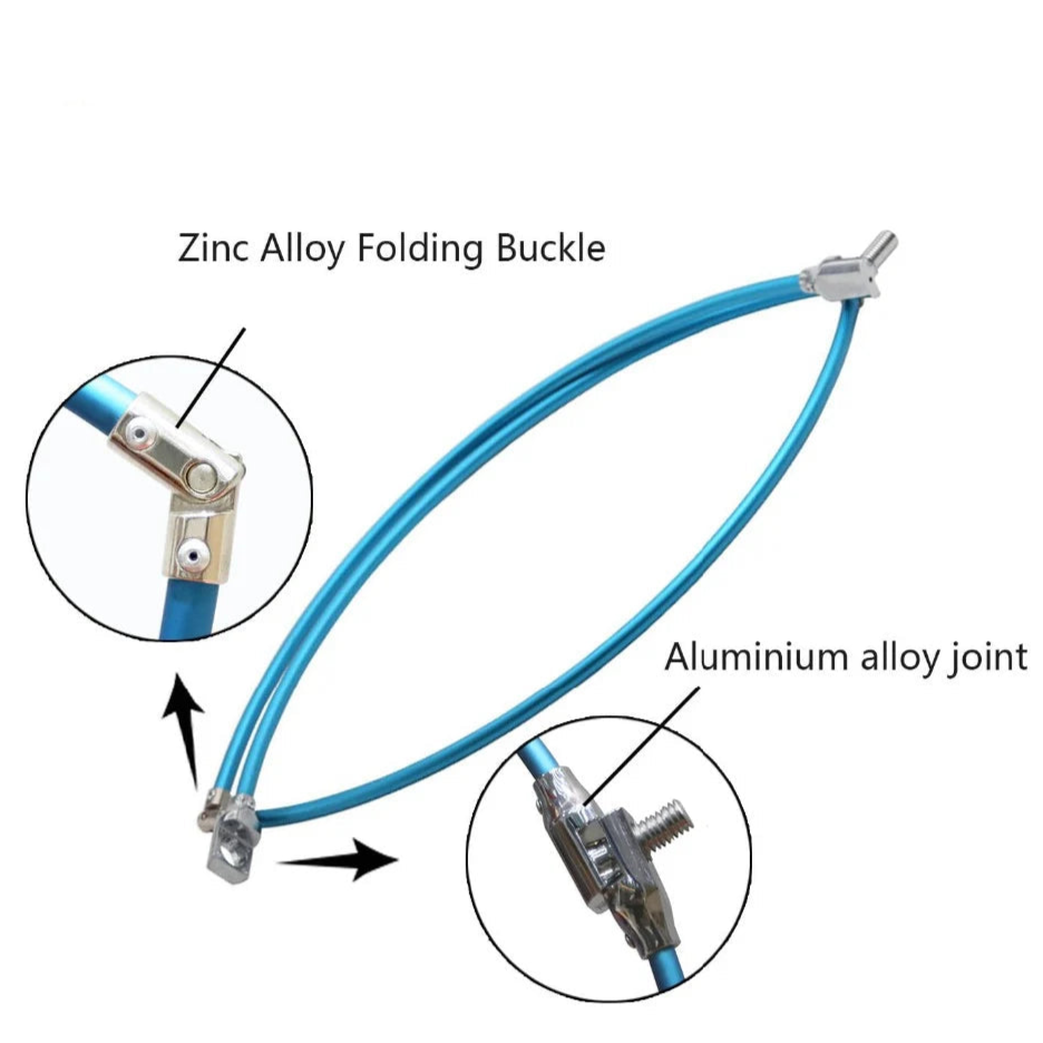 Telescopic Aluminium Landing Net – Foldable & Retractable