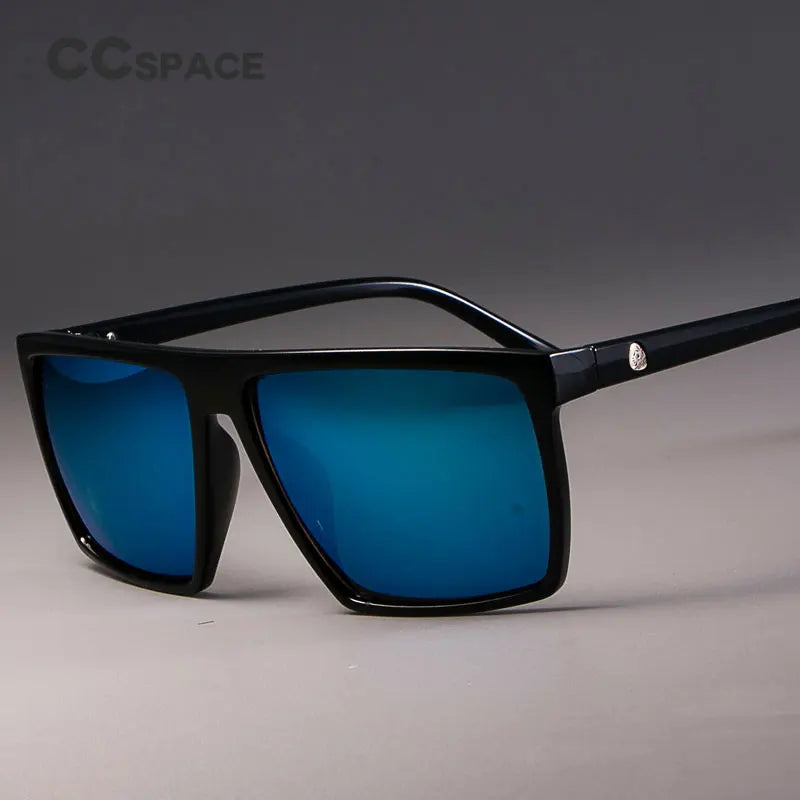 CCSPACE Kulou Retro Steampunk Square Sunglasses – UV400 Fashion Shades for Men & Women