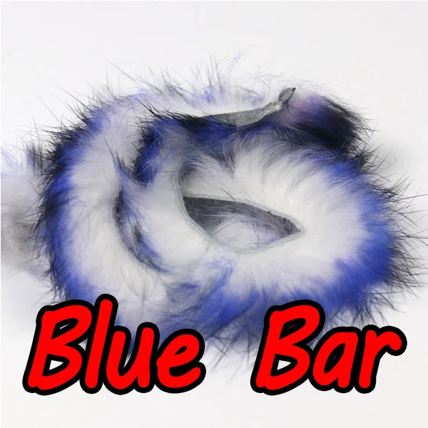 Rabbit Fur Zonker Strips 5mm – 2PCS for Streamer Fly Tying
