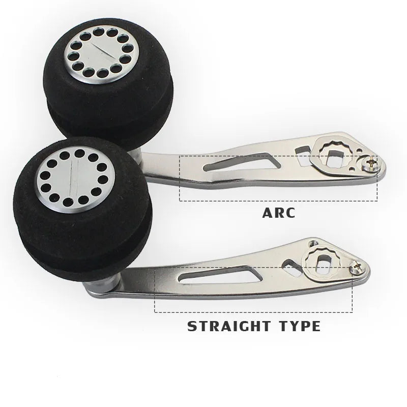 92MM/94MM EVA Reel Handle – Aluminium Alloy for Baitcasting Reels