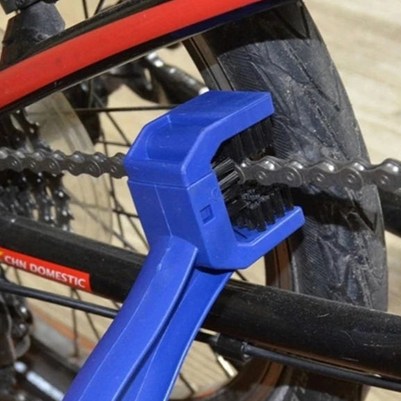 Bicycle Chain Cleaning Brush Tool for Gears and Freewheels