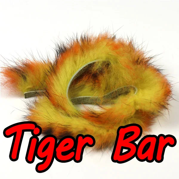 Rabbit Fur Zonker Strips 5mm – 2PCS for Streamer Fly Tying