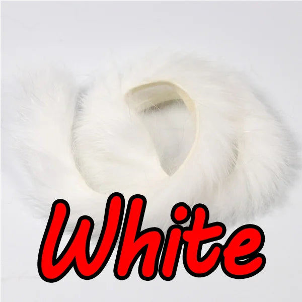 Rabbit Fur Zonker Strips 5mm – 2PCS for Streamer Fly Tying