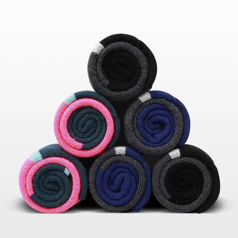 COPOZZ Ski Socks for Men & Women – Thick Cotton, Moisture-Wicking, High Elastic Fit