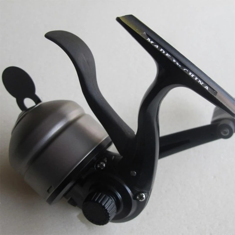 OLAGO Black Swallow Spincasting Reel – Compact Drum Wheel for Bait Casting Fishing