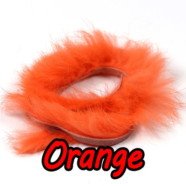Rabbit Fur Zonker Strips 5mm – 2PCS for Streamer Fly Tying