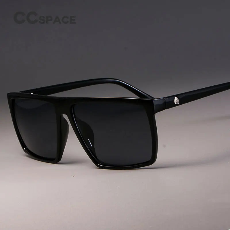 CCSPACE Kulou Retro Steampunk Square Sunglasses – UV400 Fashion Shades for Men & Women