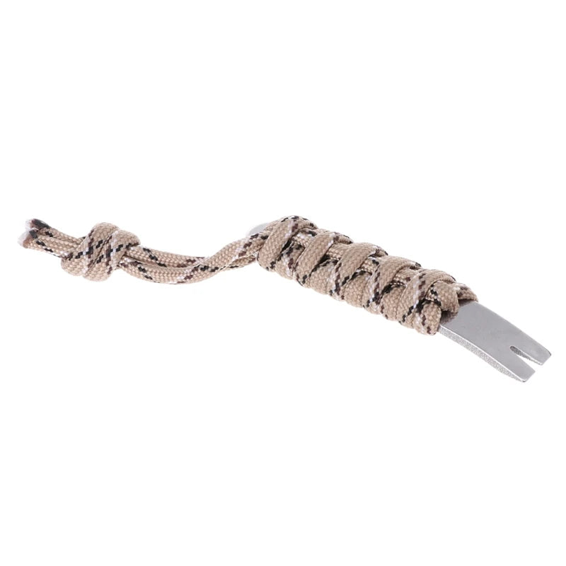 Mini Pocket Pry Bar with Paracord Grip and EDC Utility
