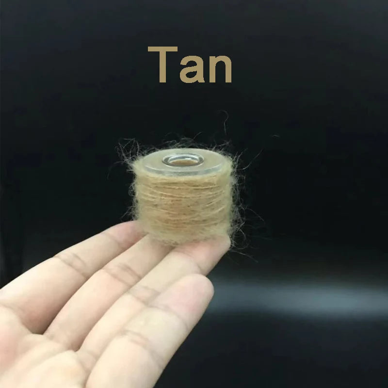 Leech Mohair Yarn – 12 Colours Fly Tying Thread for Flies