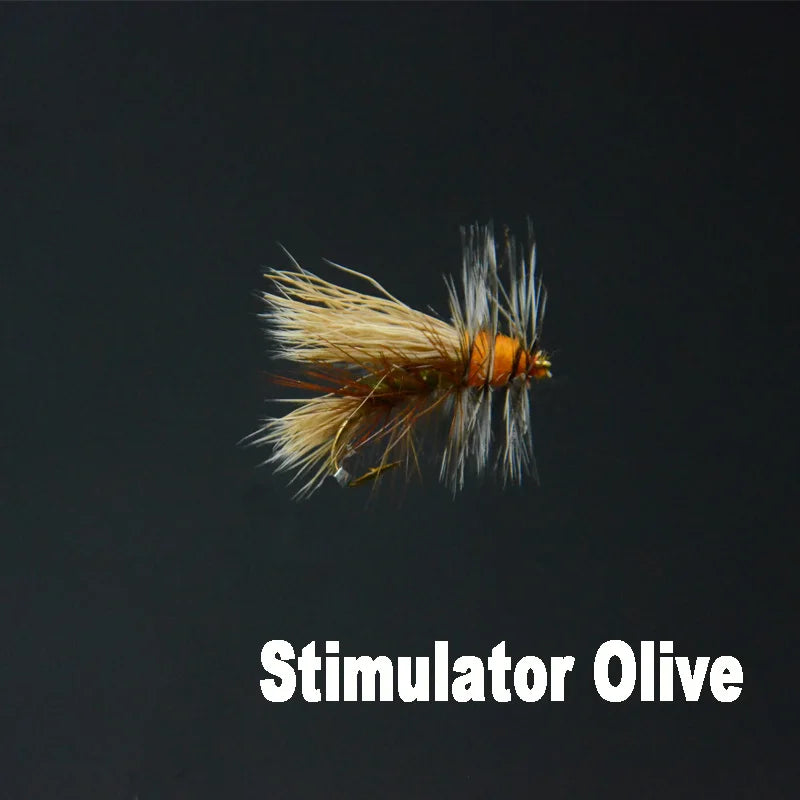 5PCS Stimulator Dry Flies – High-Floating Fly Fishing Lure Set