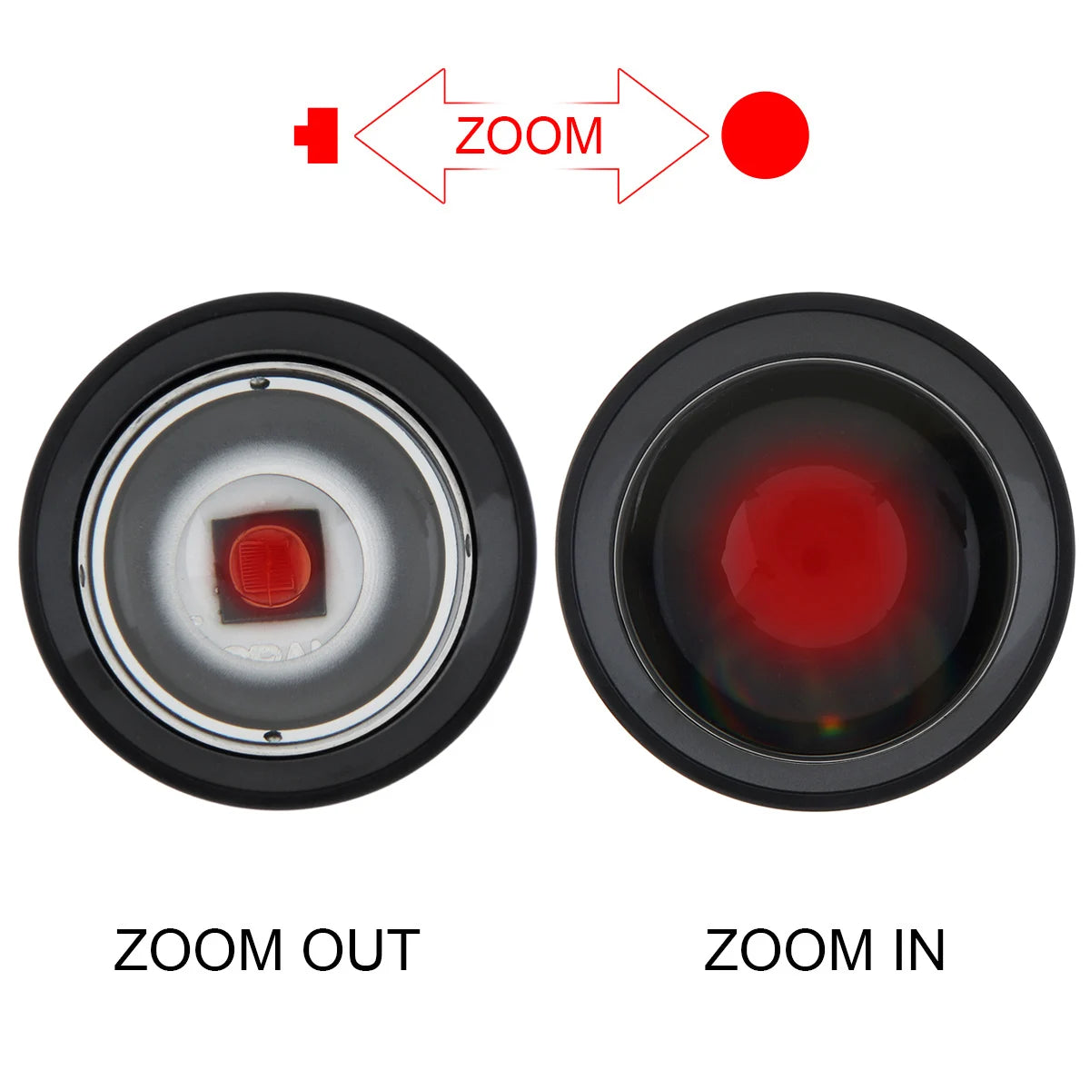 850nm Infrared Flashlight – 10W Zoomable IR Tactical Torch