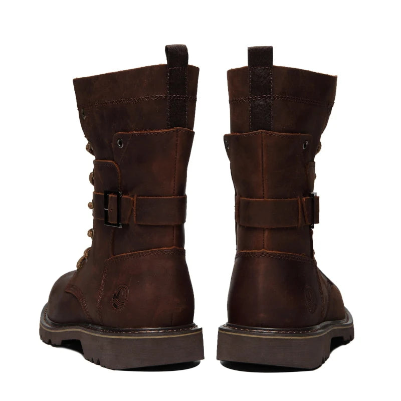 Waterproof Winter Trekking Boots for Outdoor Adventure & Tactical Performance