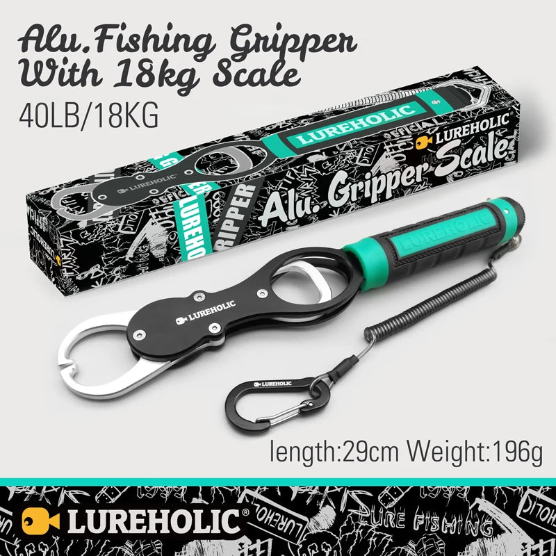 Aluminium Fishing Pliers and Fish Grip Combo for Hook Control