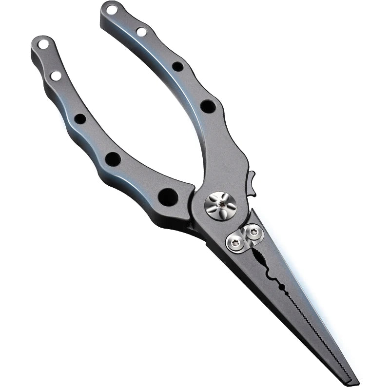 Titanium Fishing Pliers – Tungsten Cutter for Saltwater Use
