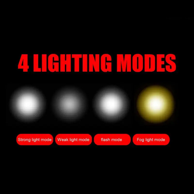 Rechargeable Bike Light – Horn, Mount, Power Bank & 500LM