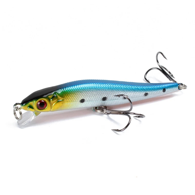 Minnow Crankbait Lure – 8.5cm Wobbler with 3D Eyes