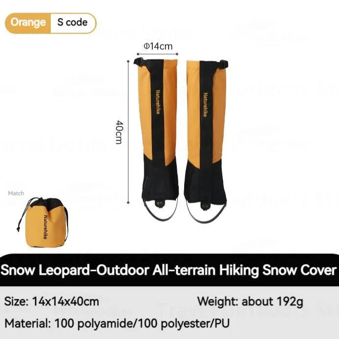 NATUREHIKE Leg Gaiters - Waterproof & Durable Protection for Hiking, Camping & Fishing Adventures