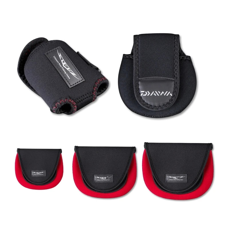 Baitcasting & Spinning Reel Cover – Protective Fishing Reel Pouch in 5 Sizes for Secure Storage