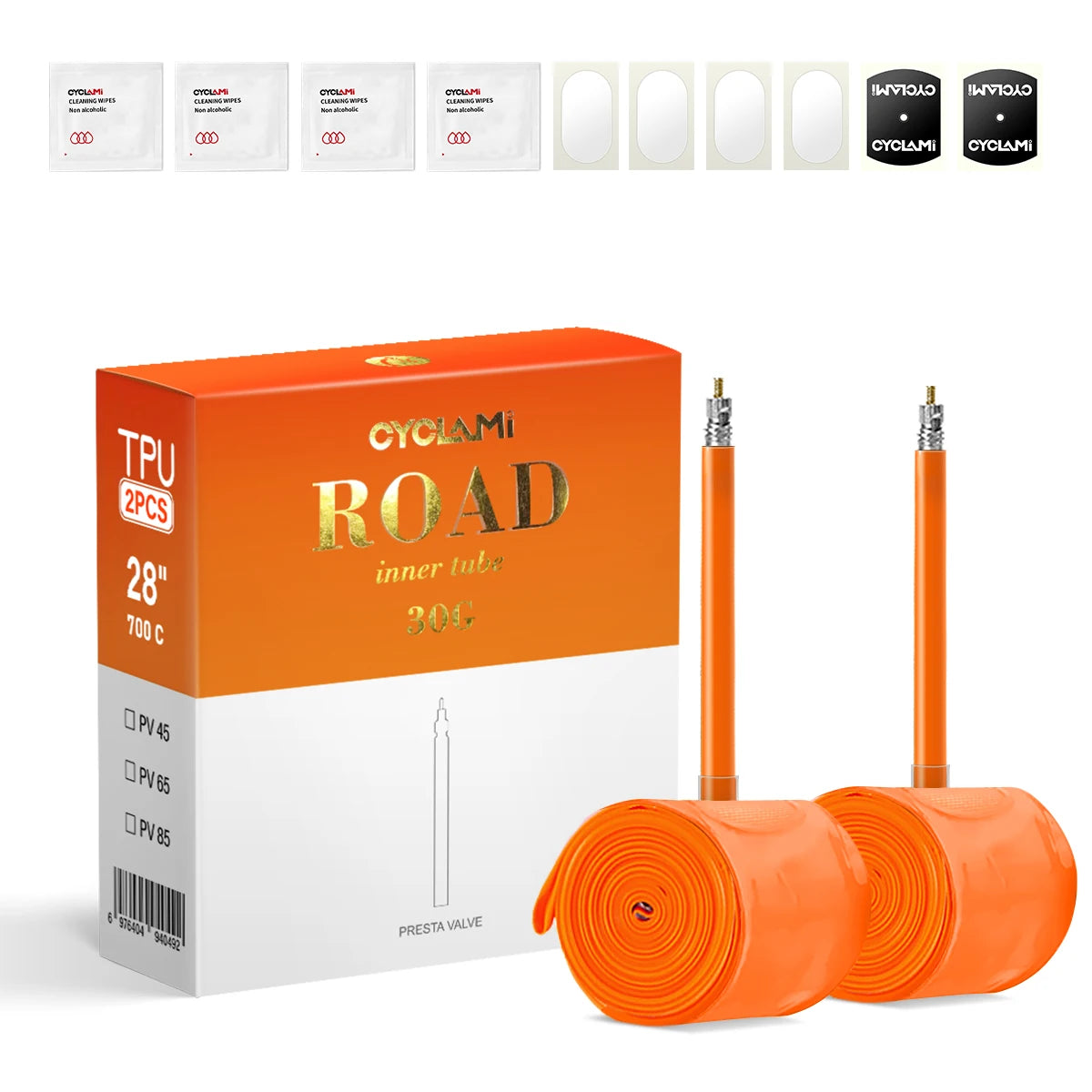 Ultralight 700c TPU Bike Inner Tube with French Valve