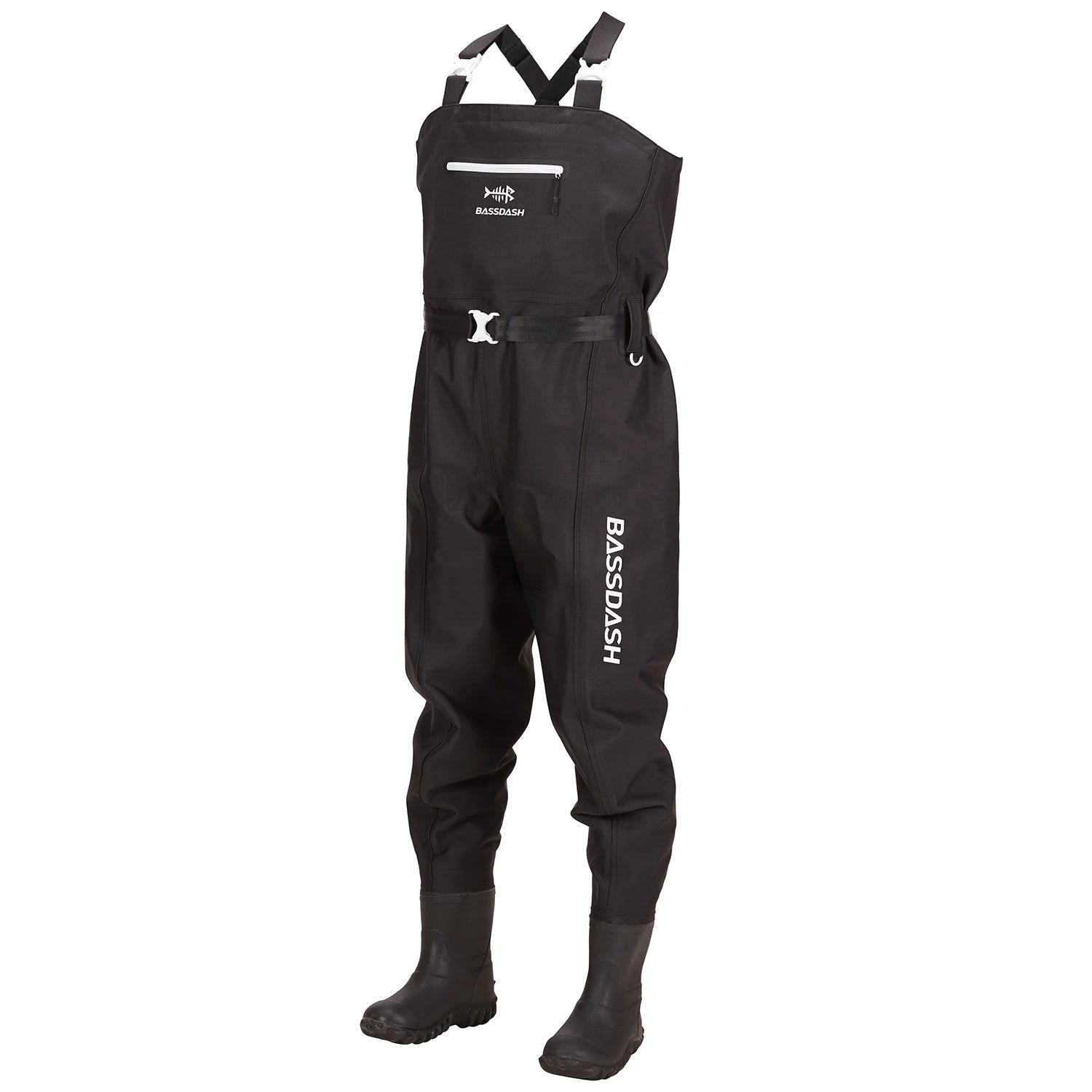 Boot Foot Waders – Ultra High Strength Plaid Nylon PVC Fishing & Hunting Chest Waders