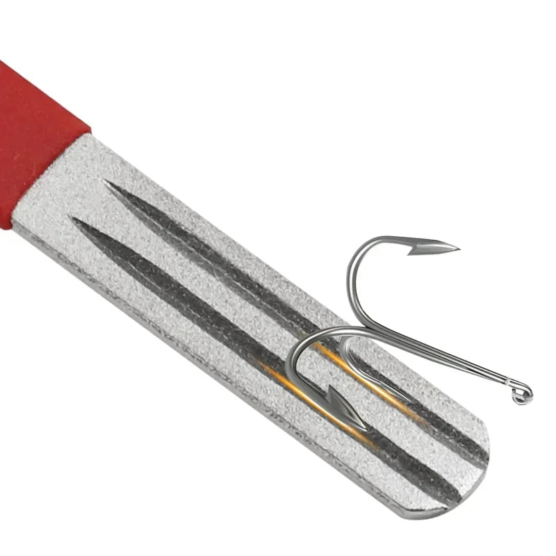 Double-Sided Hook Hone – Mini Diamond Fishing Hook & Knife Sharpener
