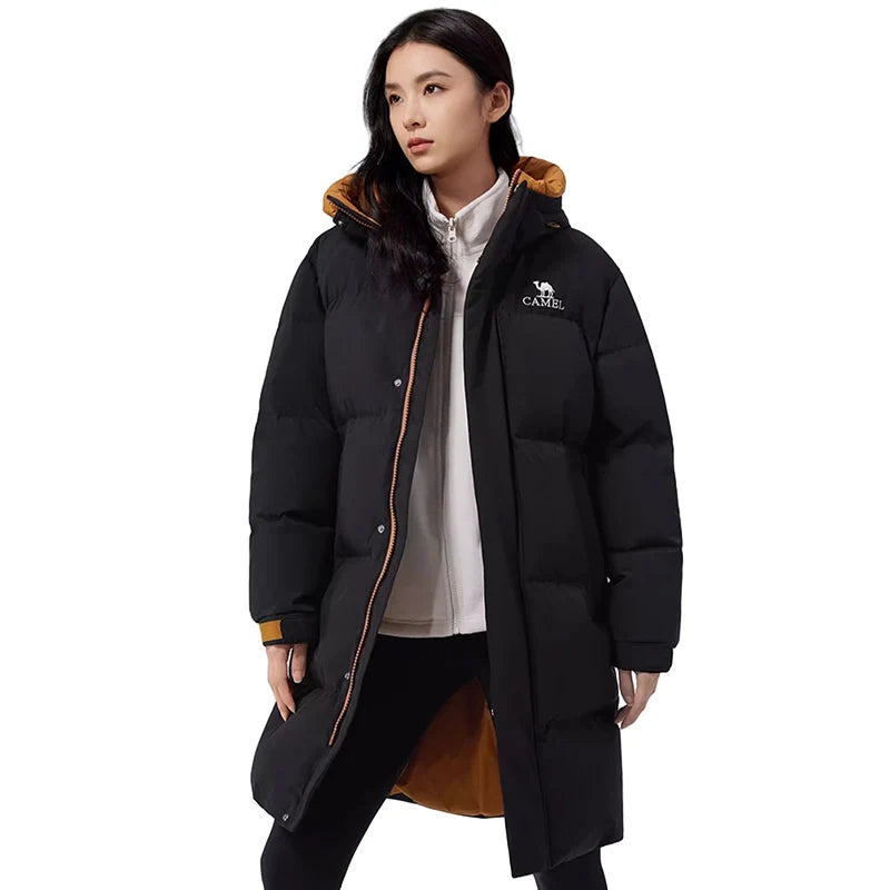 GOLDEN CAMEL Outdoor Down Jacket Waterproof Windproof Thermal Winter Coat