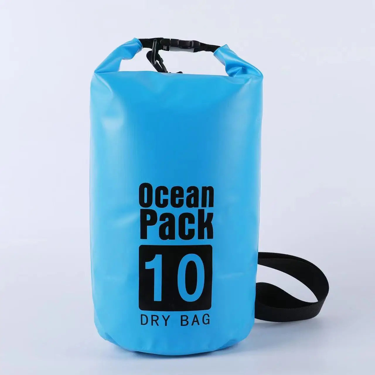 Outdoor PVC Waterproof Dry Bag – 5L, 10L, 20L, 30L Waterproof Backpack for Water Sports