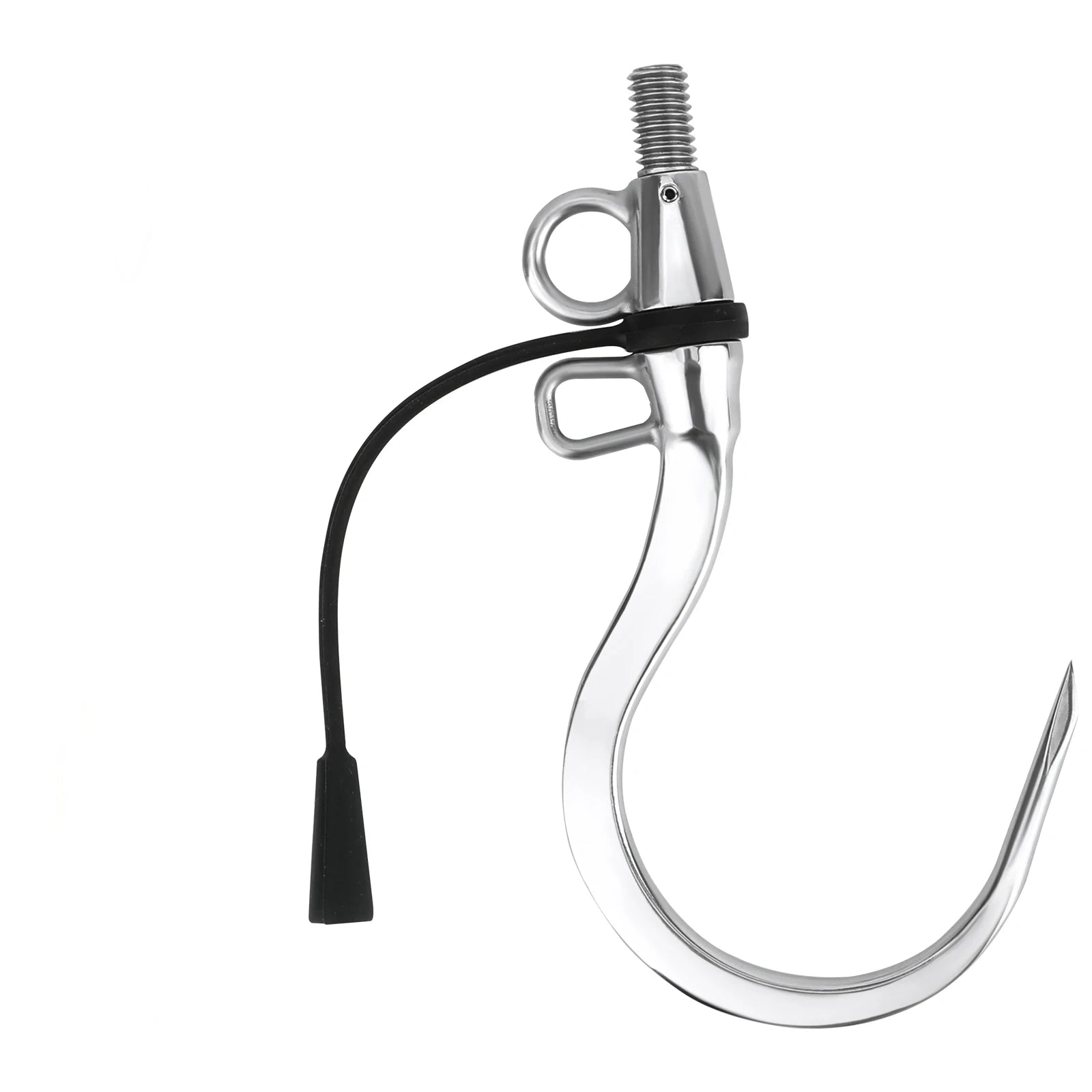 Double Hole Stainless Steel Fishing Gaff Hook – 1/2 UNC Thread for Freshwater & Saltwater