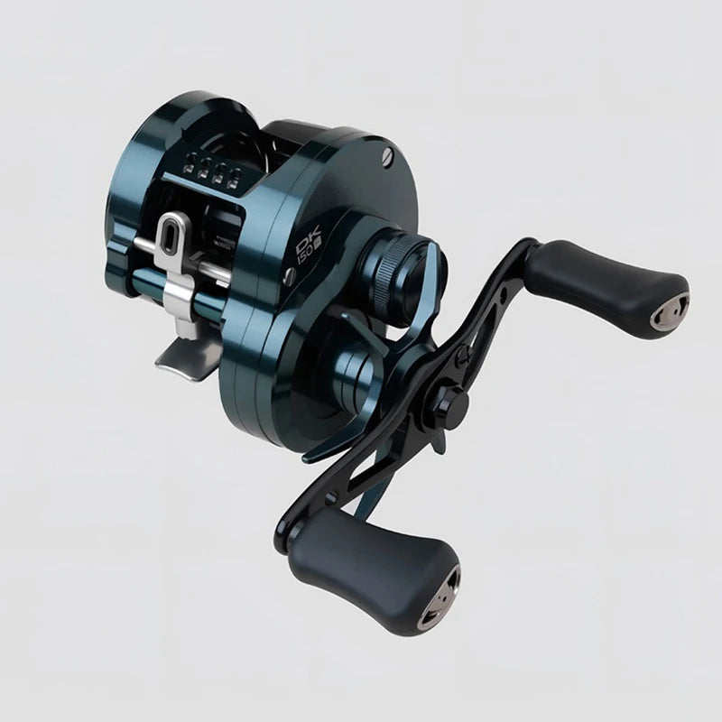DK100/150 Baitcasting Reel – 12+1BB, Magnetic Brake, 7kg Drag