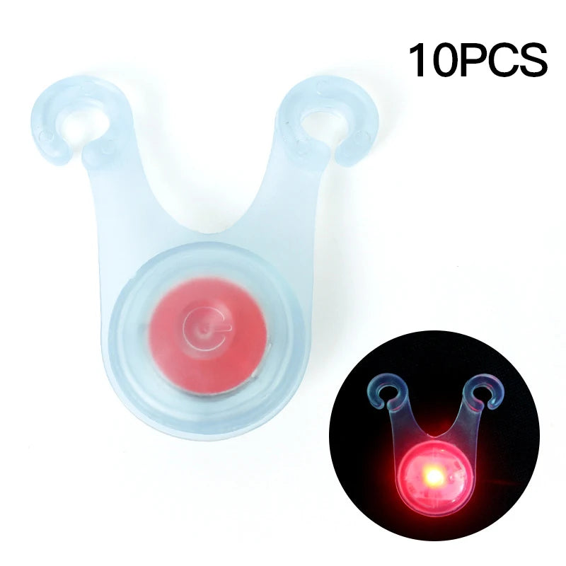10PCS Waterproof LED Tent Rope Lights for Night Safety