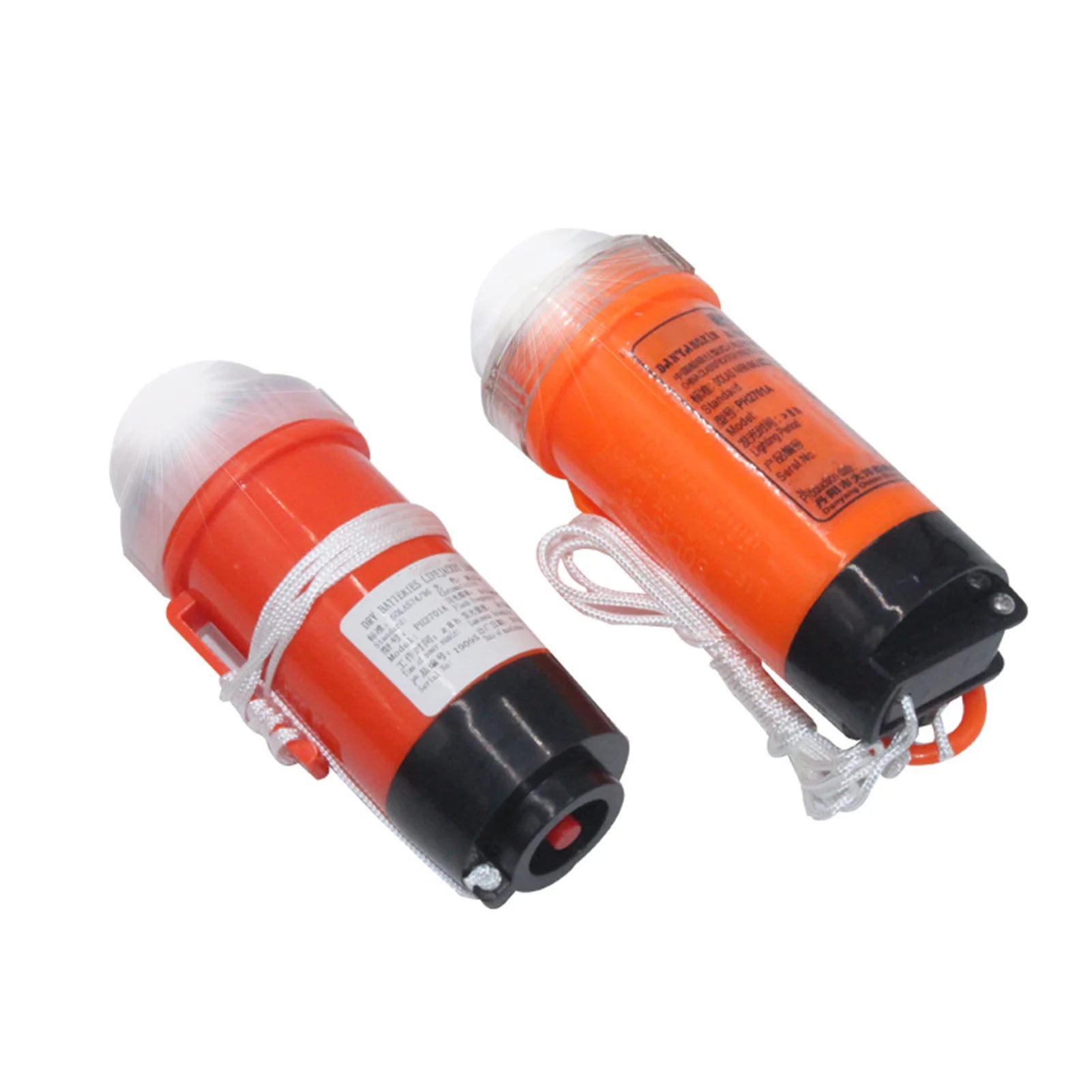 2PCS LED Marine Emergency Position Lights – Waterproof Flashing Safety Beacons