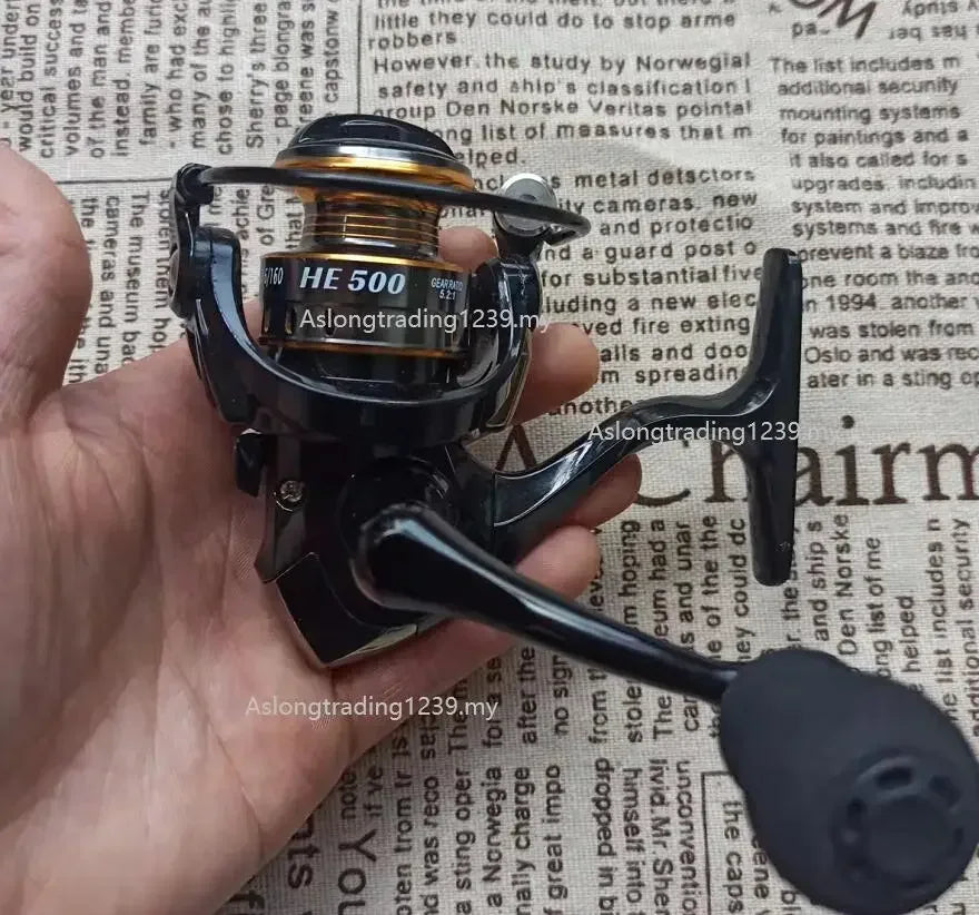 Mini Spinning Reel with Metal Spool – 160g, 5.2:1 Gear Ratio