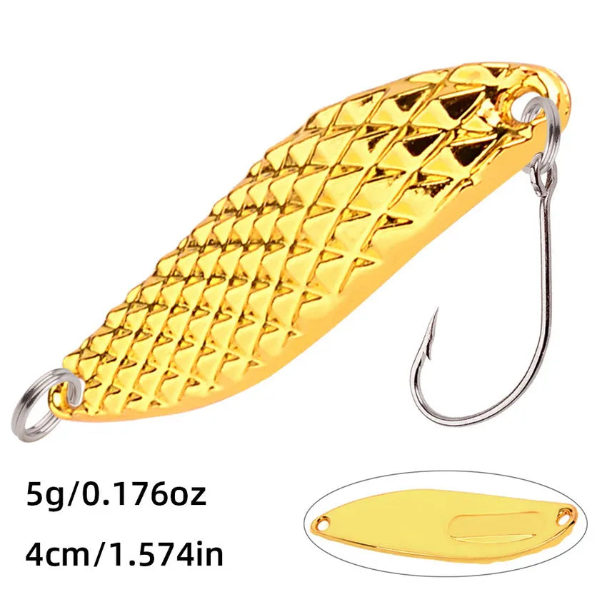 5/7/10/15/20G Metal Spinner Spoon Fishing Lure for Seawater Fishing