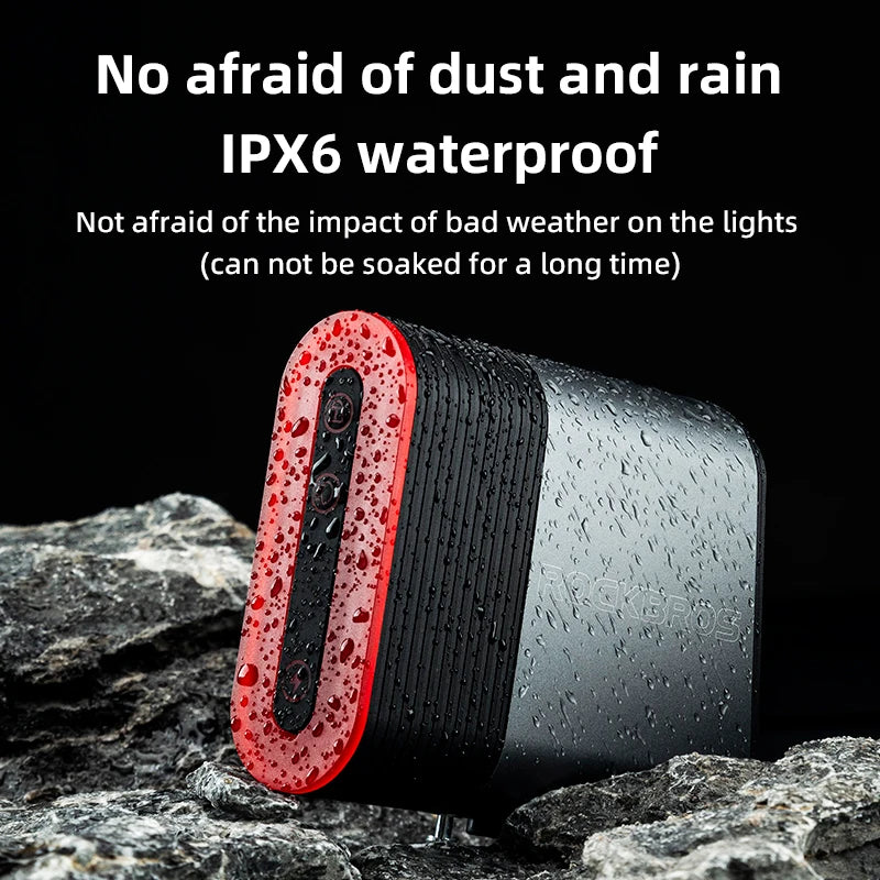 Bluetooth Tail Light with Lock – Waterproof IPX6 Bike Light
