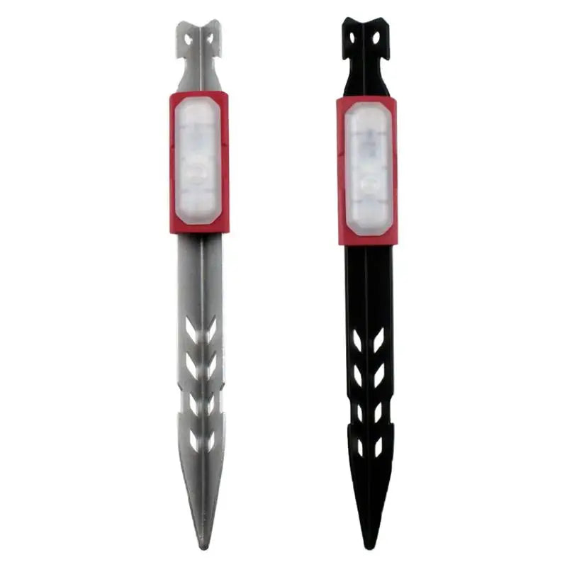LED Tent Pegs with Lights – Waterproof Stakes for Night Safety