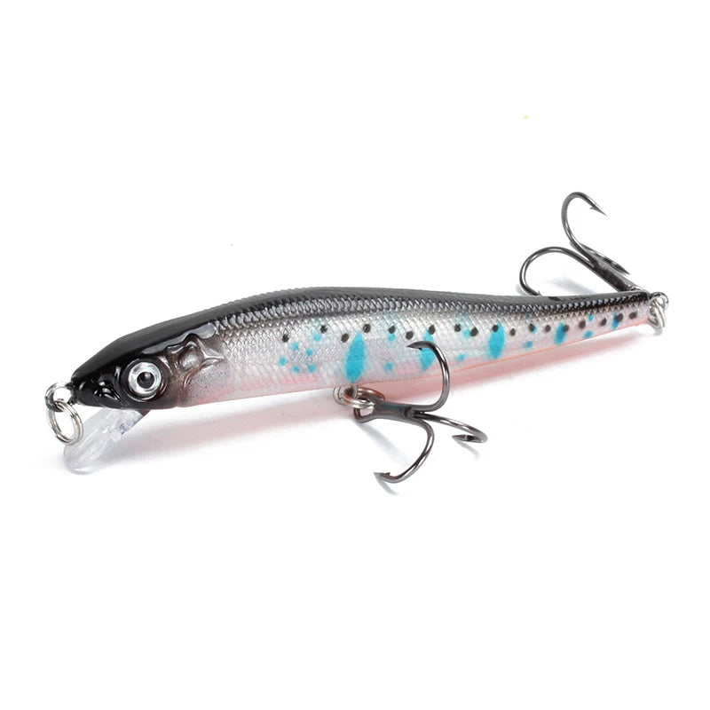 Minnow Crankbait Lure – 8.5cm Wobbler with 3D Eyes