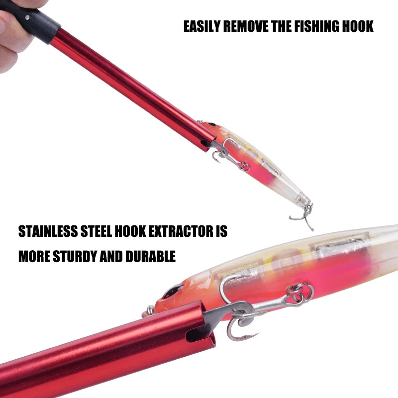 Aluminium Hook Remover Tool for Safe and Easy Fish Unhooking