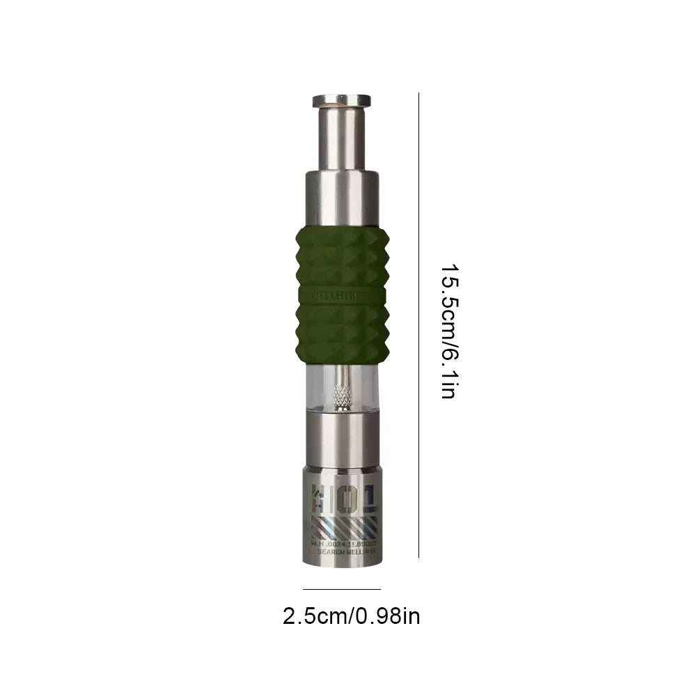 Manual Stainless Steel Pepper Mill – Camping Spice Grinder