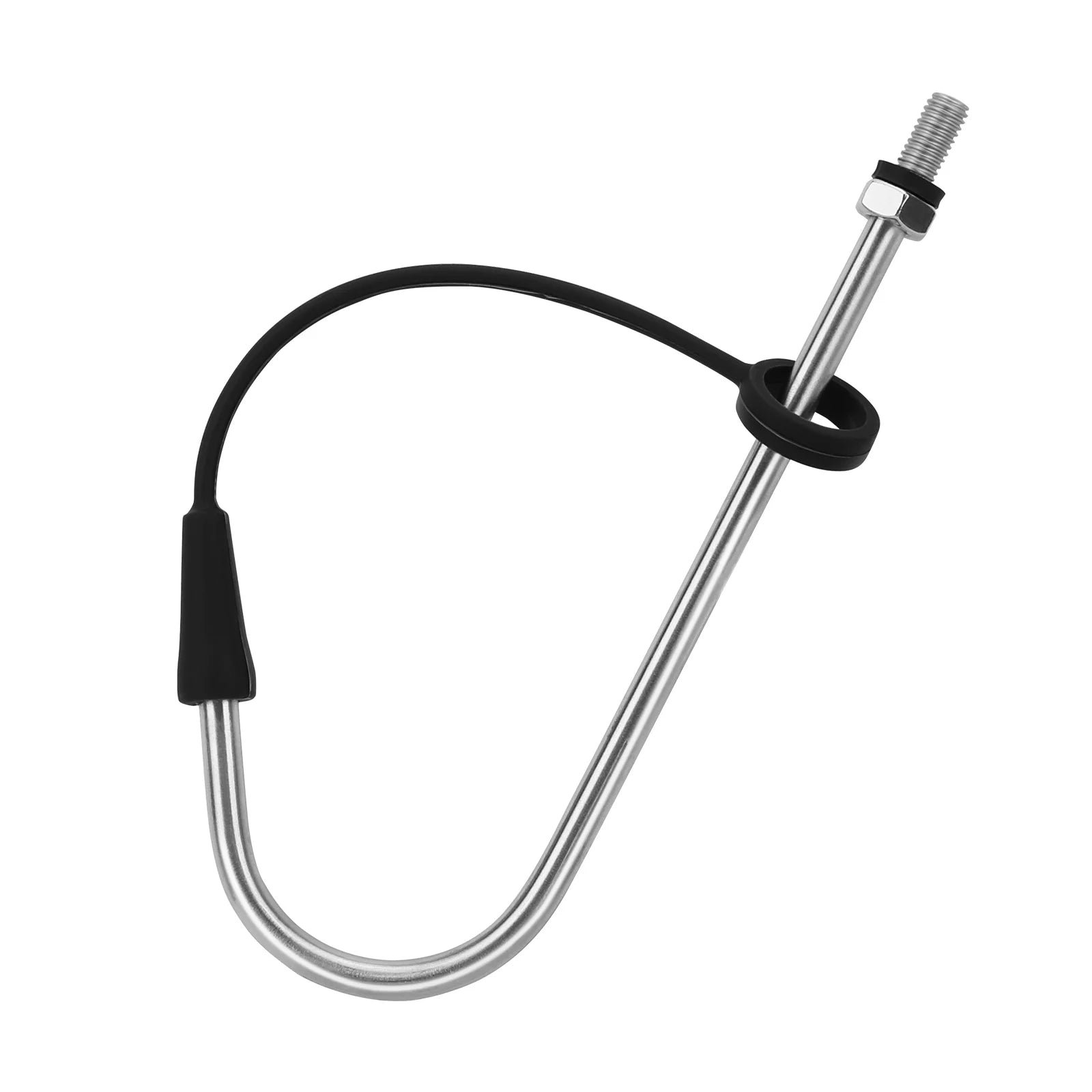 SANLIKE Stainless Steel Fishing Gaff M6/M8 – Spear Hook with Protective Cover for Saltwater Use