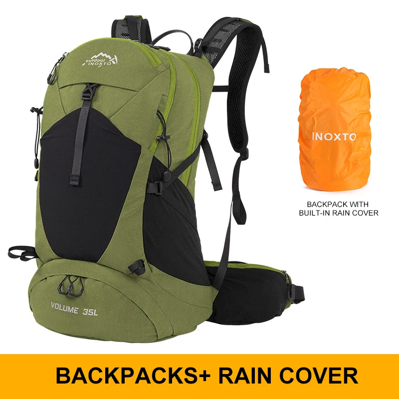 OUTDOOR INOXTO 35L Waterproof Mountaineering Backpack for Hiking & Camping