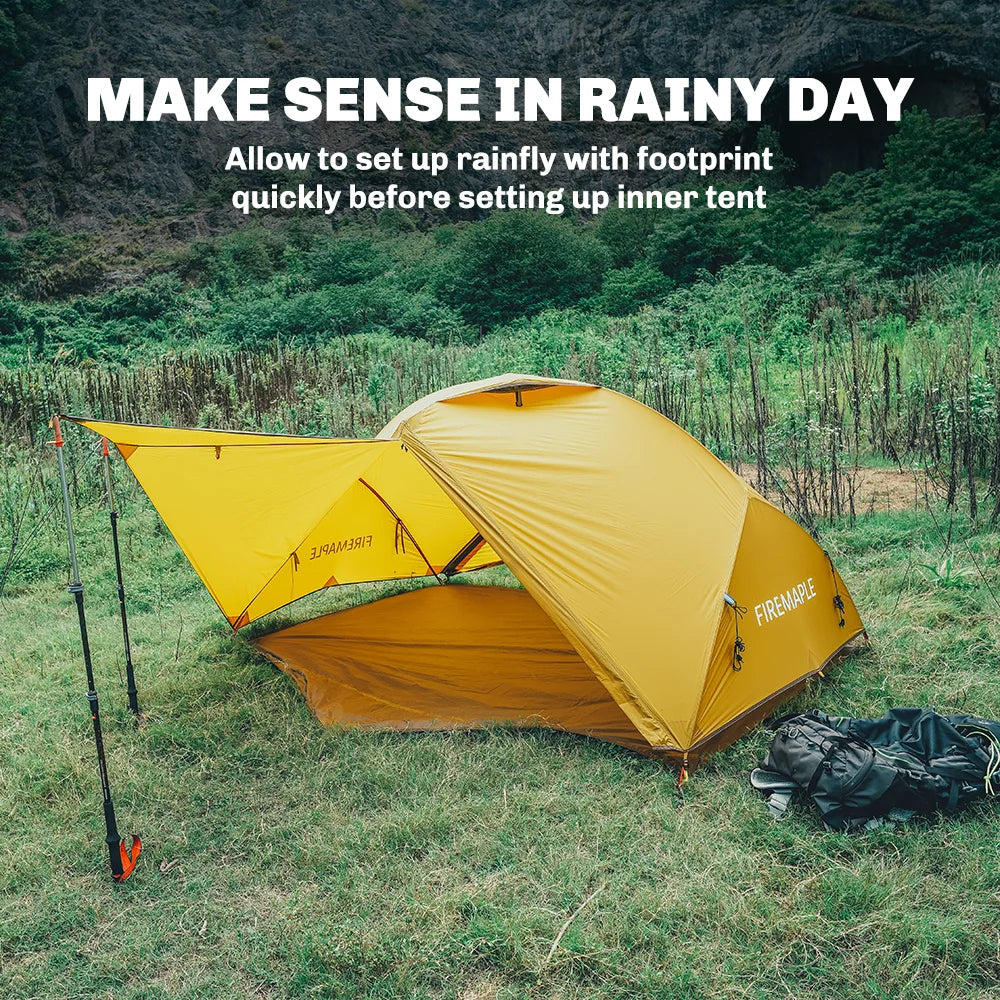 FIRE-MAPLE Tropics Ultralight Backpacking Tent 2 Person for Hiking & Trekking Shelter