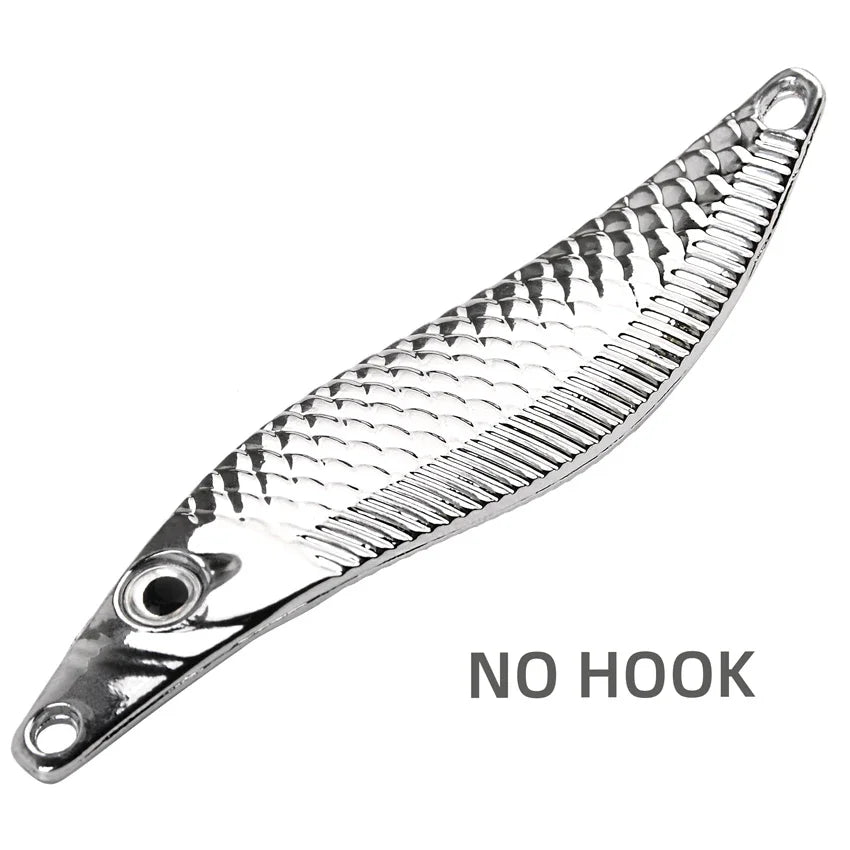 Metal VIB Leech Spinner Spoon Lure – Sinking Fishing Bait
