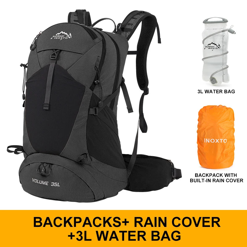 OUTDOOR INOXTO 35L Waterproof Mountaineering Backpack for Hiking & Camping